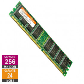 Barrette Mémoire 256Mo RAM DDR Hynix HYMD232646B8J-J DIMM PC-2700U