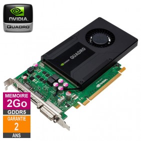 Nvidia Quadro K2000 2Go GDDR5 DVI DisplayPort 713380-001