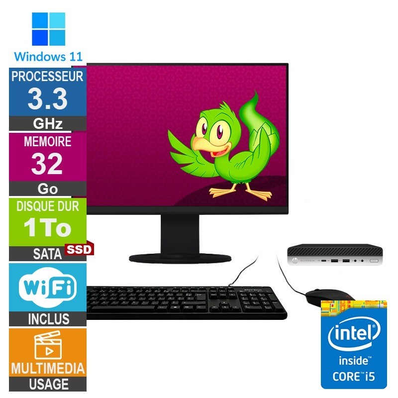 PC HP 800 G4 Mini i5-8400T 3.3