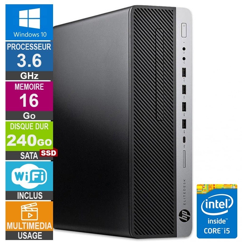 定番最安値HP EliteDesk 800G3　i5-7600/16G/512M.2 Windowsデスクトップ