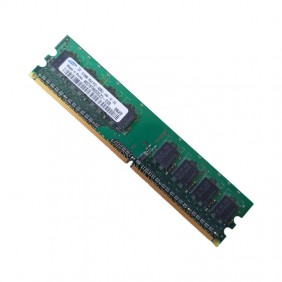 Barrette Mémoire 512Mo RAM DDR2 Samsung M378T6553CZ3-CD5 DIMM PC2-4200U