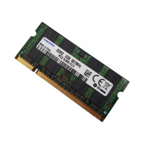 Barrette Mémoire 2Go RAM DDR2 SO-DIMM PC2-5300-CL5 667MHz KABURESI