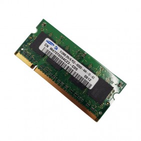 Barrette Mémoire 512Mo RAM DDR2 SAMSUNG M470T6554CZ3 - CD5 SO-DIMM PC2-4200S