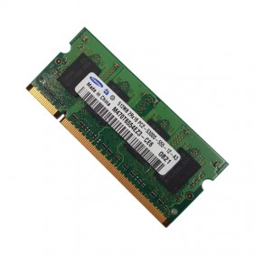Barrette Mémoire 512Mo RAM DDR2 SAMSUNG M470T6554EZ3 - CE6 SO-DIMM PC2-5300S