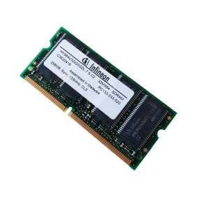 Barrette Mémoire 256Mo SDRAM Infineon HYS64V32220GDL-7 SO-DIMM 133MHz