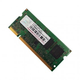 Barrette Mémoire 512Mo RAM DDR2 TRANSCEND 512 DDR2 533 SO-DIMM PC2-4200S
