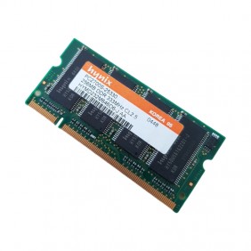 Barrette Mémoire 256Mo RAM DDR HYNIX HYMD232M646D6-J PC2700S SO-DIMM