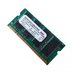 Barrette Mémoire 512Mo RAM DDR QIMONDA SODI10512N/2100 PC2100 512Mo SO-DIMM