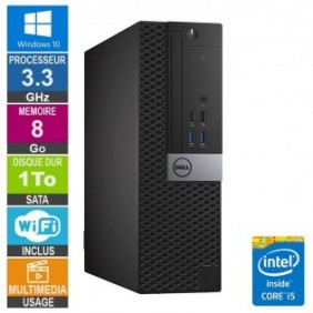 Dell Optiplex 5040 SFF i5-6400 3.30GHz 8Go/1To Wifi W10