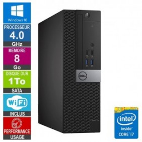 Dell Optiplex 5040 SFF i7-6700 4GHz 8Go/1To Wifi W10