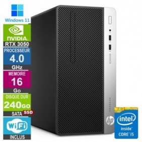 PC Gamer LPG-400G5 i5-8400 4.00GHz 16Go/240Go SSD/RTX 3050