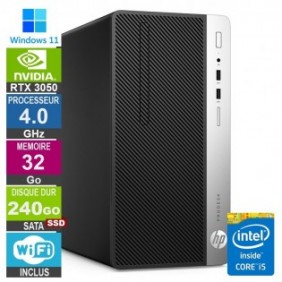 PC Gamer LPG-400G5 i5-8400 4.00GHz 32Go/240Go SSD/RTX 3050