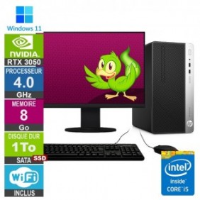 PC Gamer LPG-400G5 i5-8400 4.00GHz 8Go/1To SSD/RTX 3050/22"