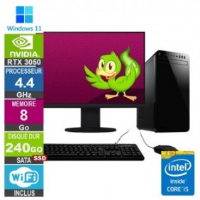 PC Gamer LPG-8930 i5-9500 4.40GHz 8Go/240Go SSD/RTX 3050/22"