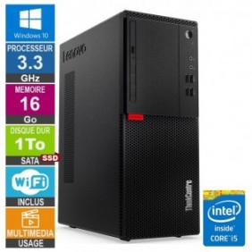 Lenovo M710T i5-6400 3.30GHz 16Go/1To SSD Wifi W10