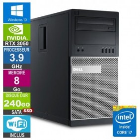 PC Gamer LPG-7010 i7-3770 3.90GHz 8Go/240Go SSD/RTX 3050