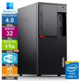 Lenovo M920t i5-8400 4GHz 32Go/1To SSD Wifi W11