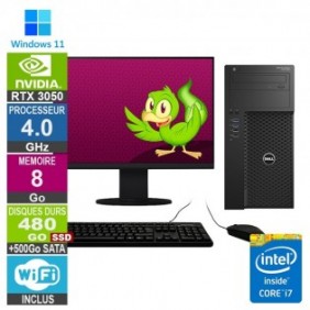 PC Gamer LPG-3620 i7-6700 4.00GHz 8Go/480Go SSD + 500Go/RTX 3050/22"