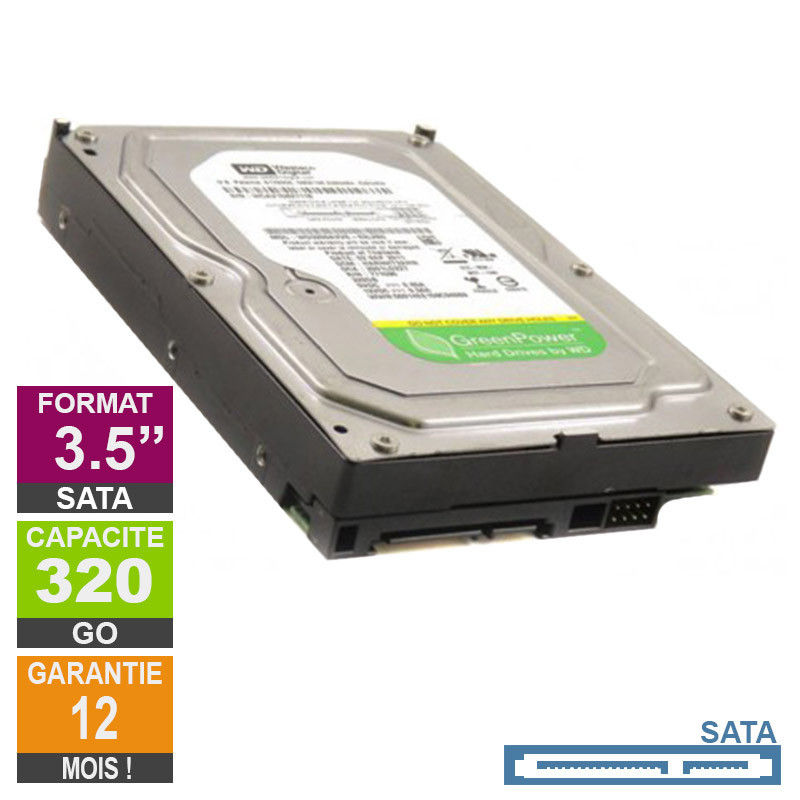 Disque Dur 3To HDD-3To Western Digital