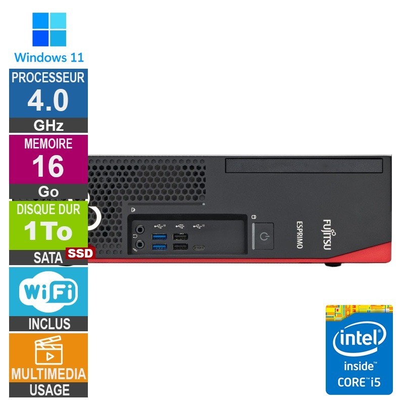 Fujitsu D738/E94+ DTL i5-8400 