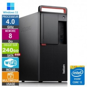 Lenovo M920t i5-8400 4GHz 8Go/240Go SSD Wifi W11