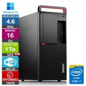 Lenovo M920t i7-8700 4.60GHz 16Go/1To SSD Wifi W11