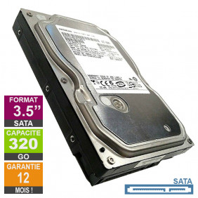 Disque Dur 320Go SATA 3.5 Hitachi HDT721032SLA380 7200rpm 8Mo