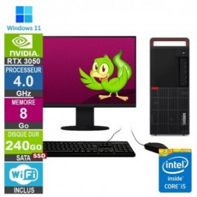 PC Gamer LPG-920T i5-8400 4.00GHz 8Go/240Go SSD/RTX 3050/22"