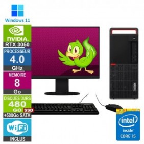 PC Gamer LPG-920T i5-8400 4.00GHz 8Go/480Go SSD + 500Go/RTX 3050/22"