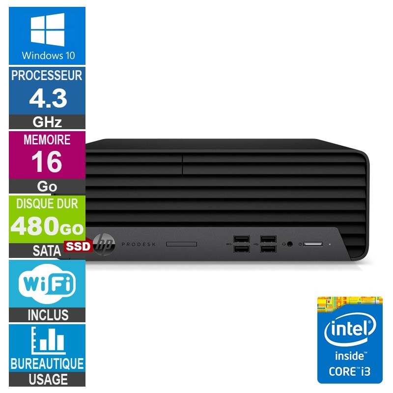 HP ProDesk 400 G7 SFF i3-10100