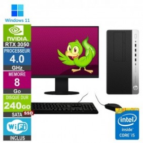 PC Gamer LPG-600G5 i5-8400 4.00GHz 8Go/240Go SSD/RTX 3050/22"