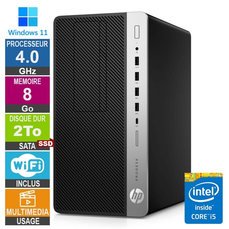 HP ProDesk 600 G5 MT i5-8400 4