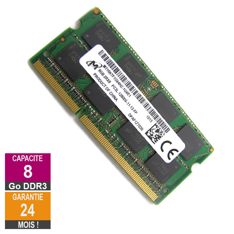 Barrette RAM pour PC portable Crucial RAM 32Go DDR4 3200MHz CL22 (ou  2933MHz ou 2666MHz) Mémoire Portable
