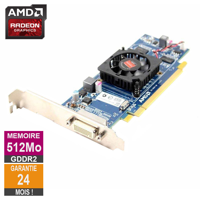 Graphics Card AMD Radeon HD 6350 512Mo 