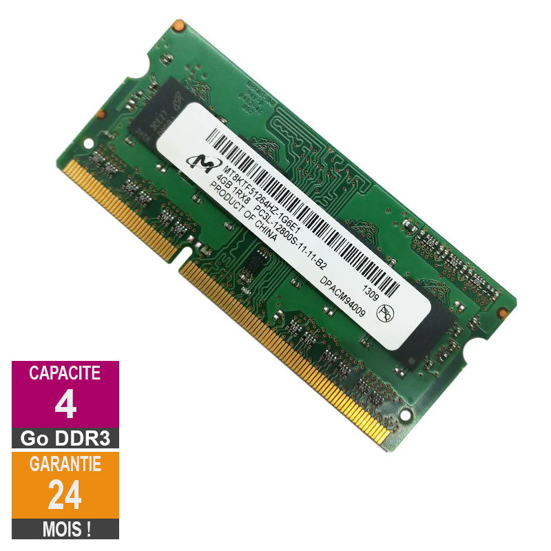 hiksemi Barrette mémoire SO-DIMM 8G DDR4 3200MHz - Pour PC Portable à prix  pas cher