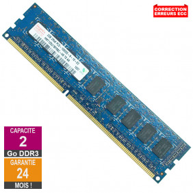 Barrette Mémoire 2Go RAM DDR3 Hynix HMT125U7BFR8C-H9 DIMM PC3-10600E